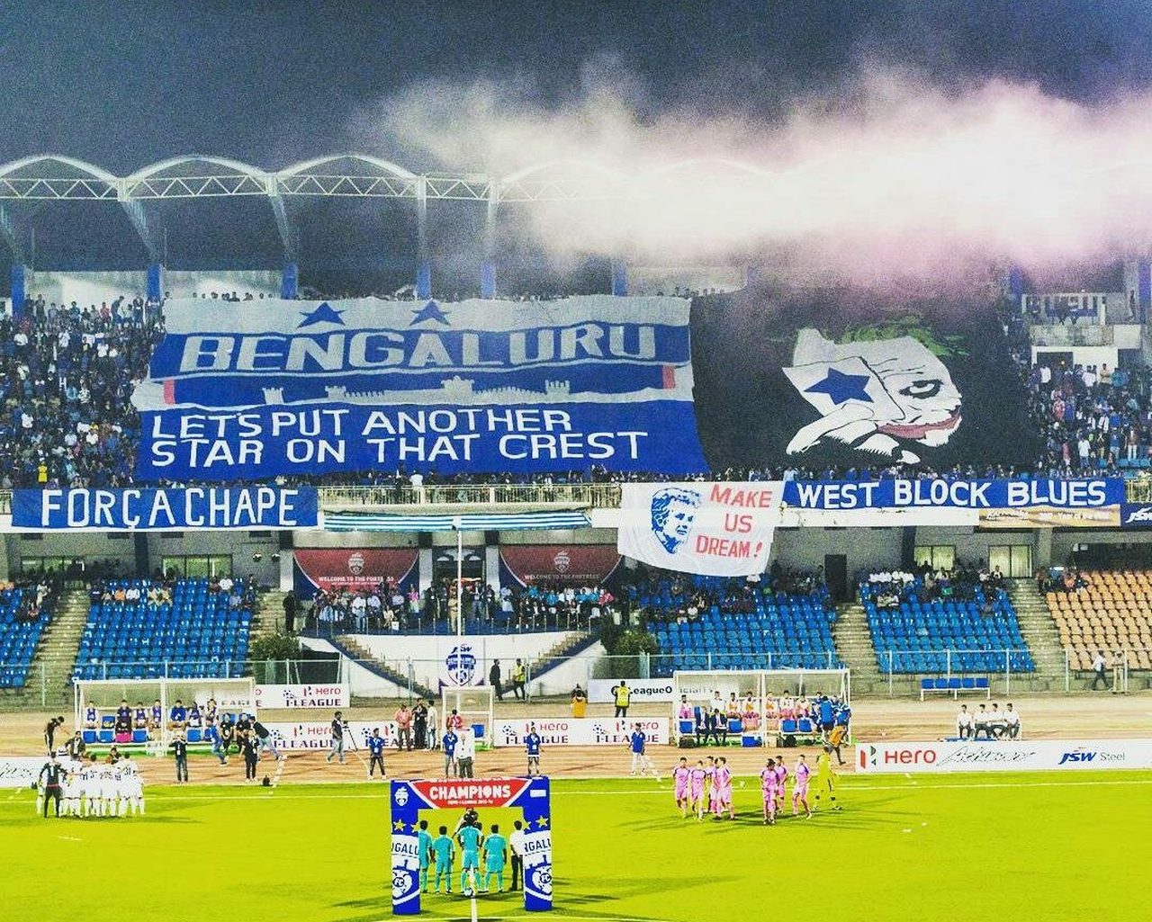 Bengaluru FC fans at the Sree Kanteerava Stadium (file photo)