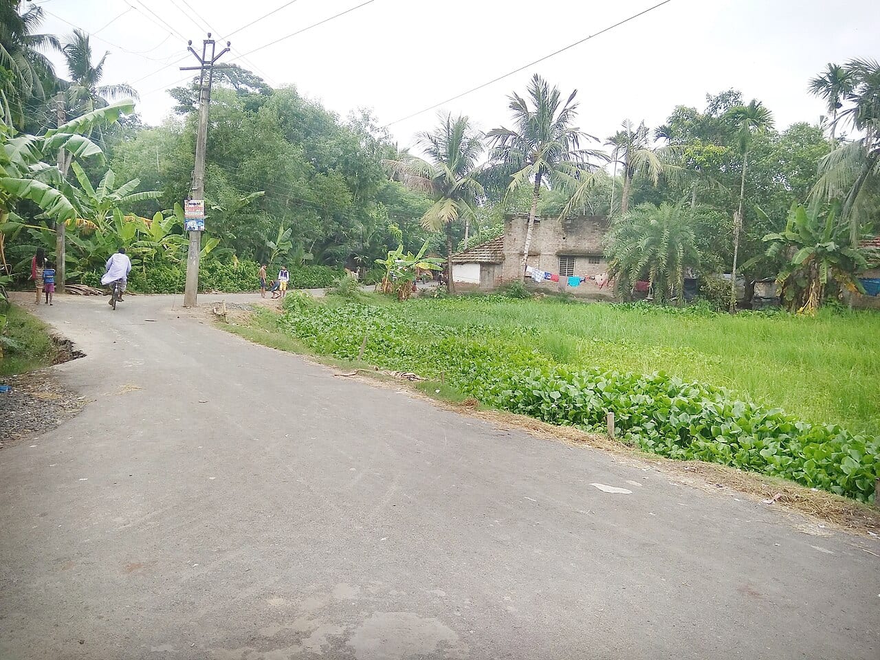 A village in Nandigram, West Bengal