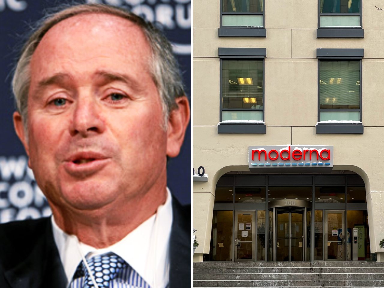 Blackstone chief executive Stephen Schwarzman (file photo)