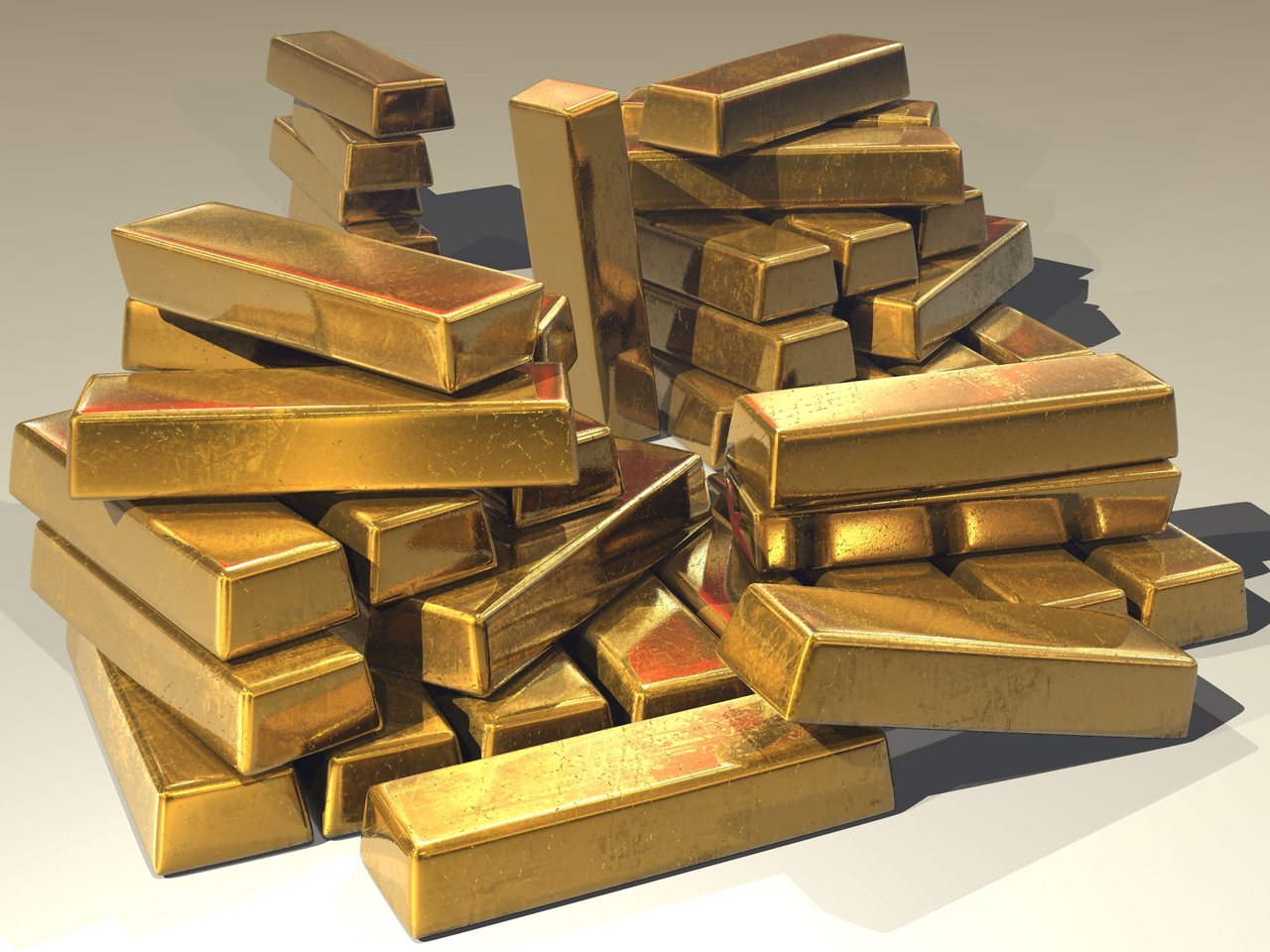 Gold bullion bars (file photo)