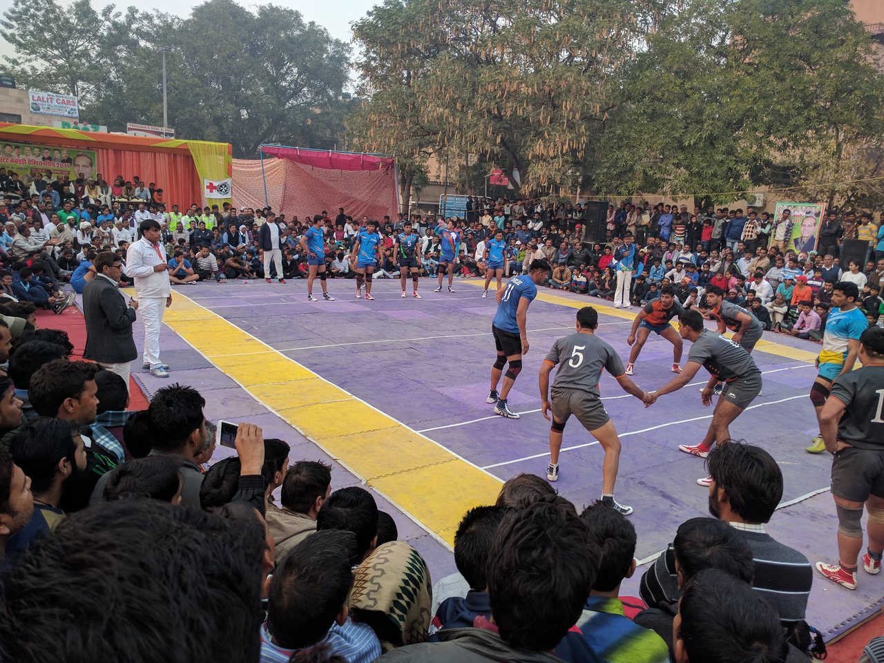 A kabaddi match in progress (file photo)