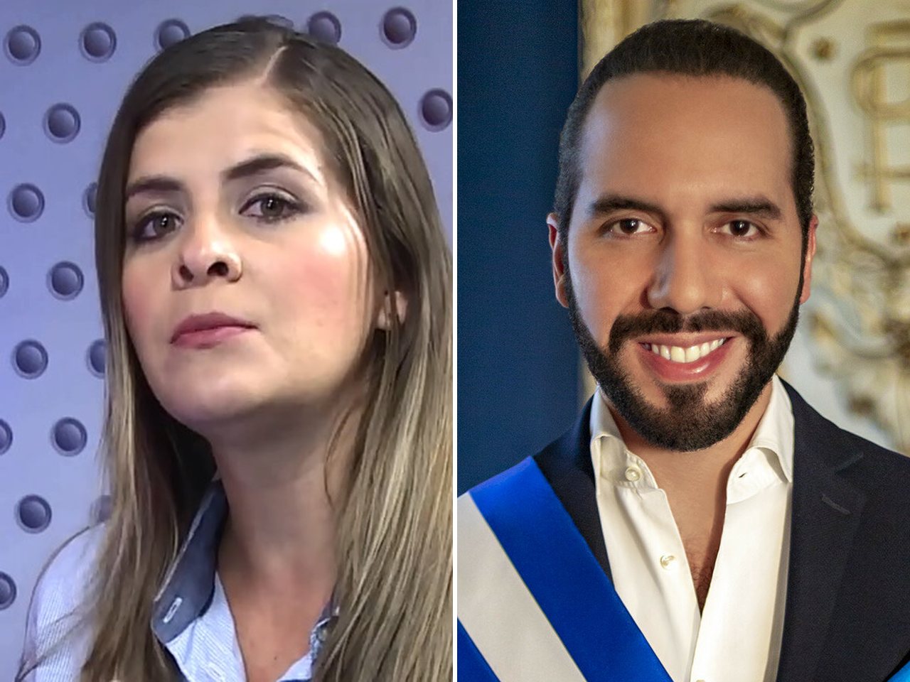 Costa Rica President Laura Fernández and El Salvador President Nayib Bukele (file photos)