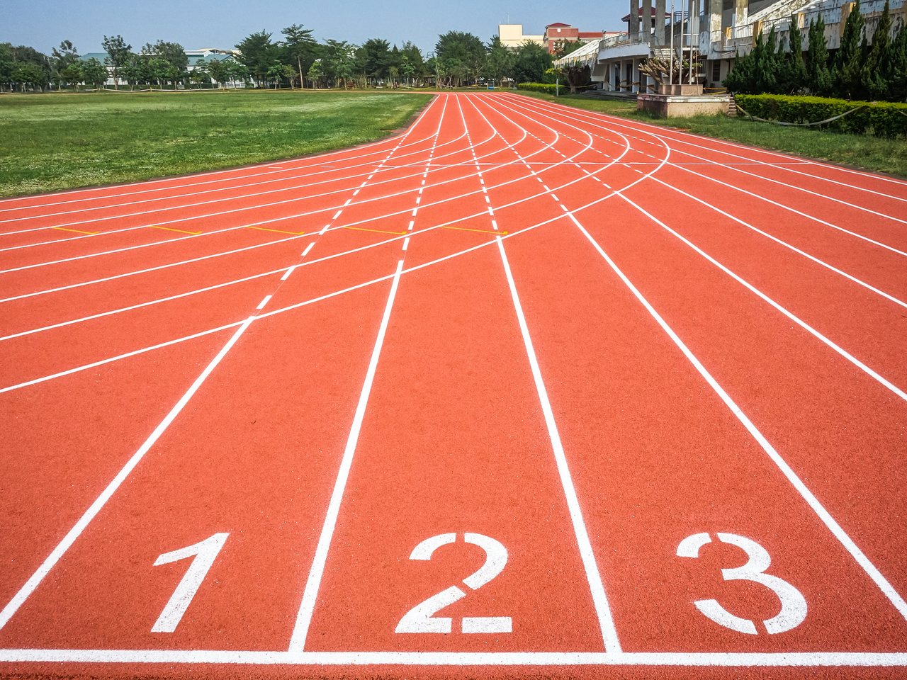 An athletics running track (file photo)