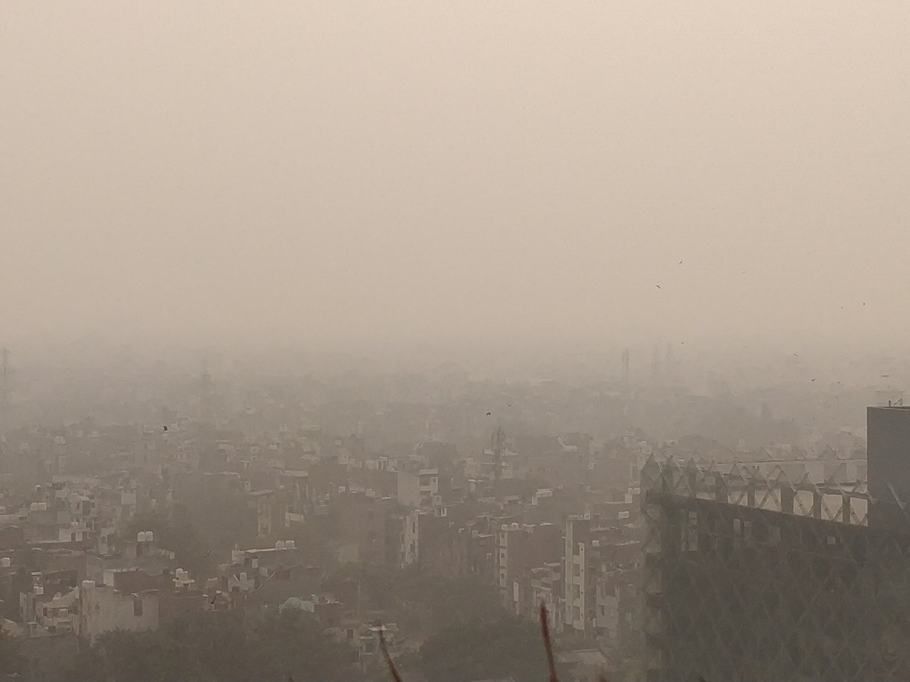 Haze over Delhi (file photo)