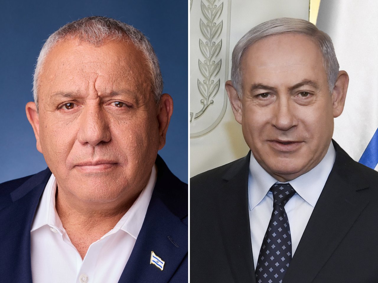 Gadi Eisenkot and Benjamin Netanyahu (file photo)