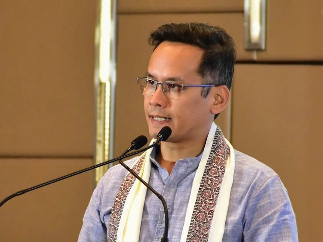 Congress MP Gaurav Gogoi (file photo)
