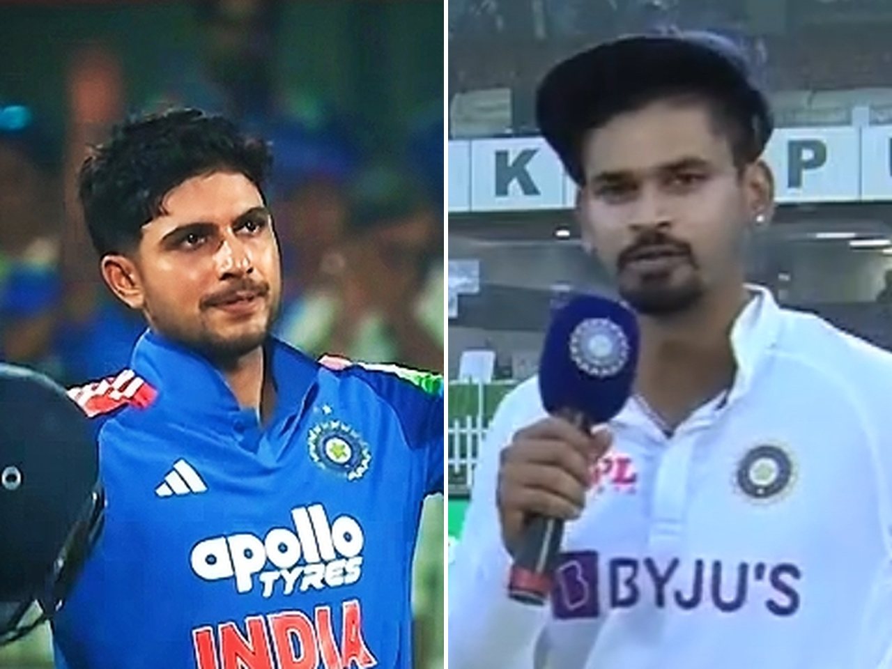 India's ODI captains for the New Zealand tour, Shubman Gill and Shreyas Iyer (file photo)