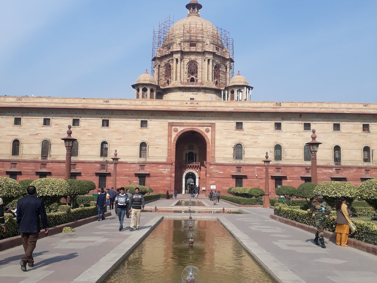 नॉर्थ ब्लॉक, नई दिल्ली, जहाँ वित्त मंत्रालय है (फ़ाइल फ़ोटो)