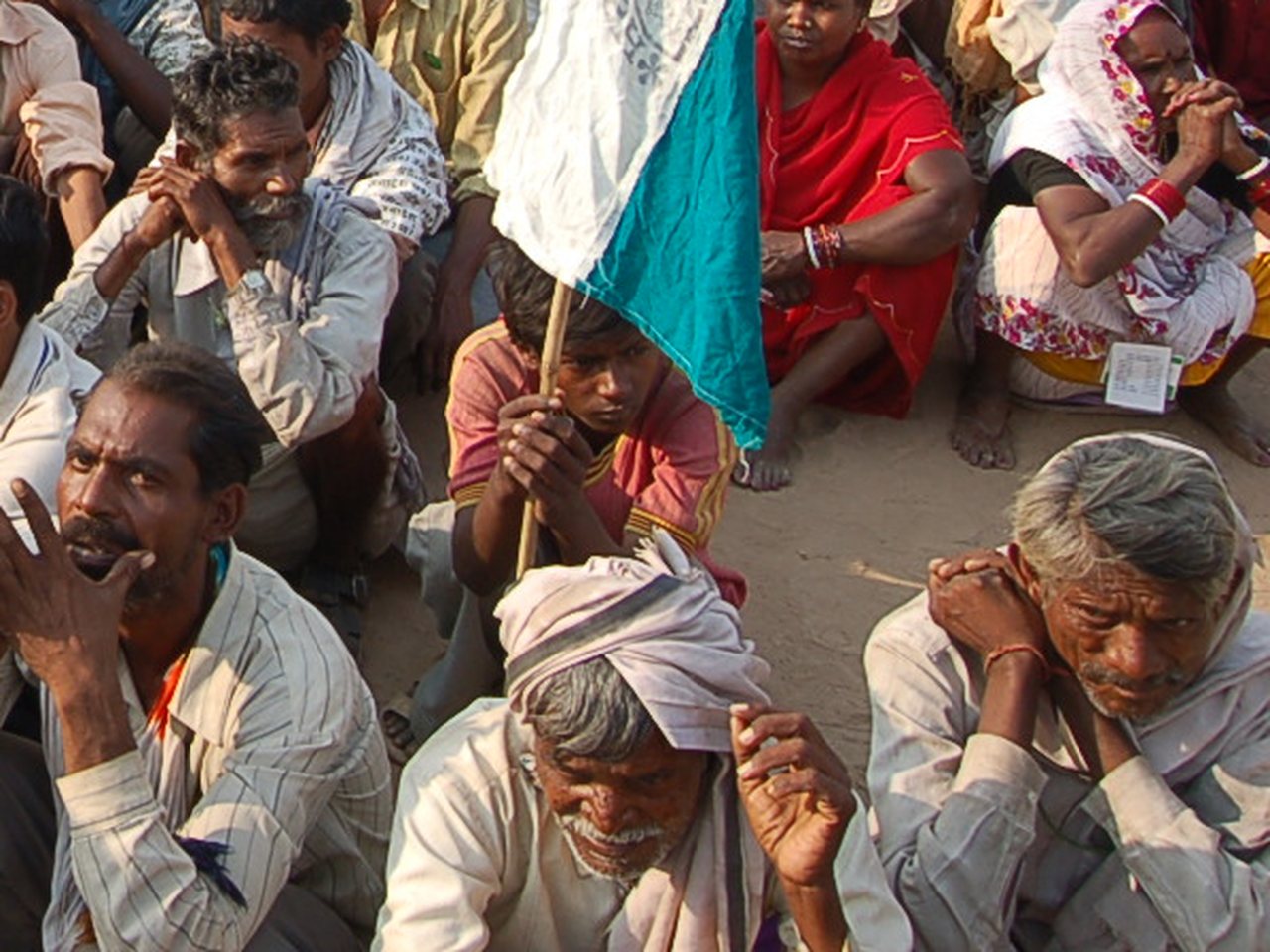 A crowd at a rally on Delhi's Ramlila Maidan (file photo)