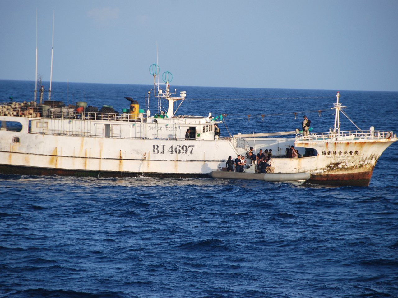 Deep-sea fishing vessel