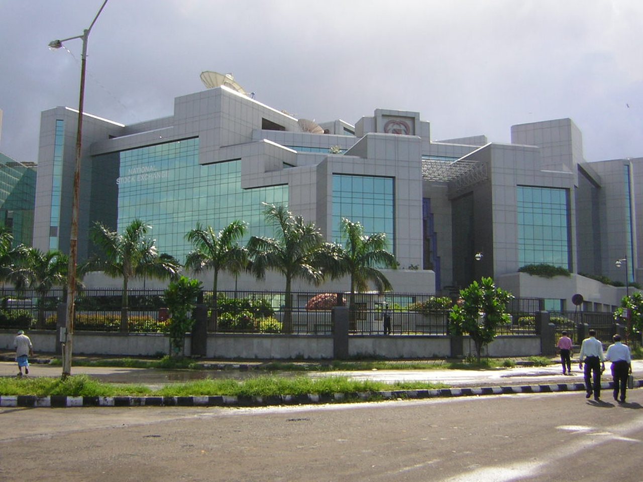 National Stock Exchange of India building in Mumbai (file photo)