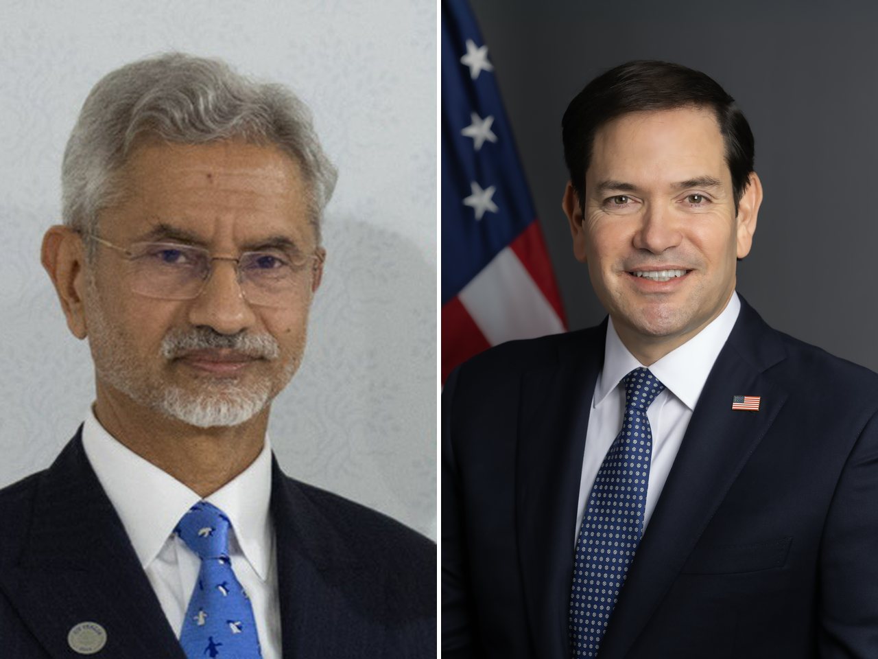 External Affairs Minister S Jaishankar and US Secretary of State Marco Rubio (file photos)