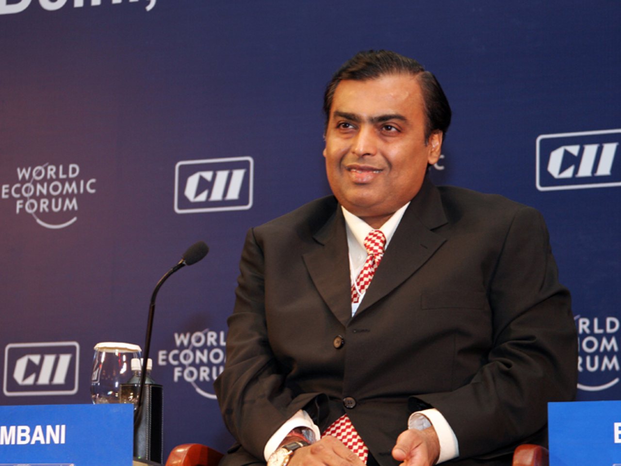 Mukesh Ambani, chairman of Reliance Industries (file photo)