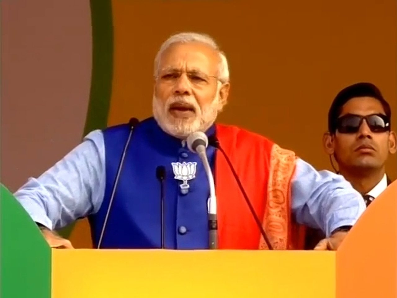 Prime Minister Narendra Modi addressing a rally (file photo)
