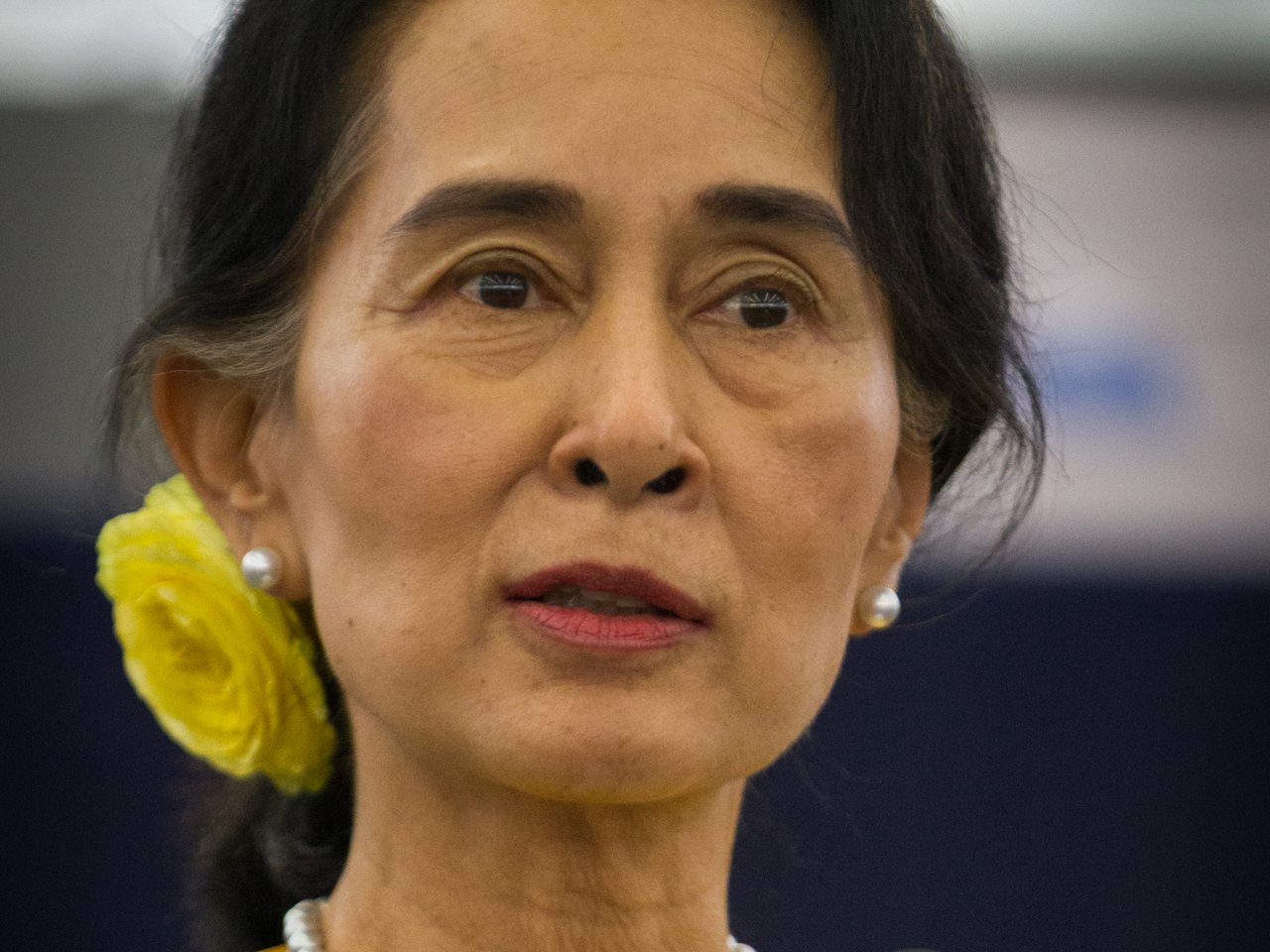 Aung San Suu Kyi (file photo)