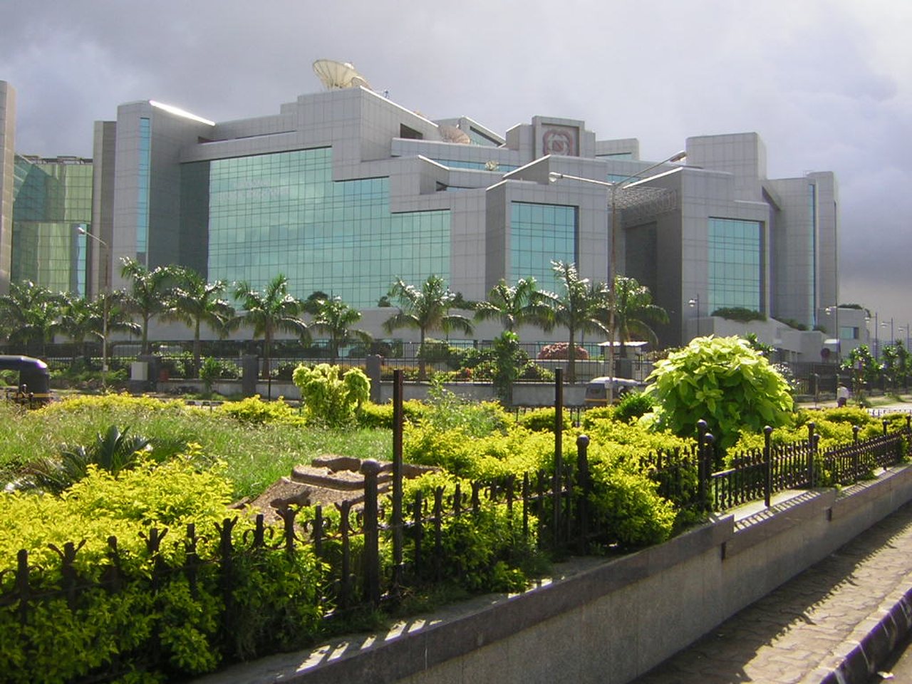 The National Stock Exchange of India building in Mumbai (file photo)