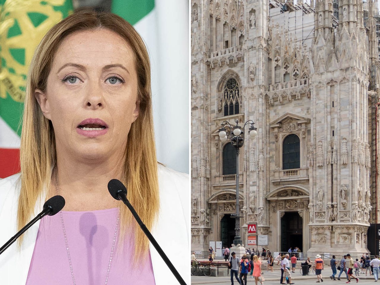 Italian Prime Minister Giorgia Meloni (file photo)