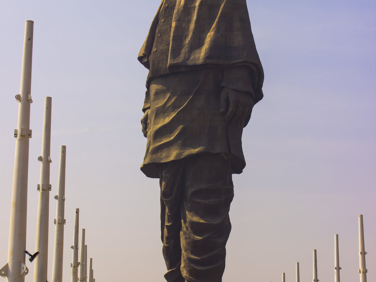 गुजरात के एकता नगर में स्टैच्यू ऑफ यूनिटी (फ़ाइल फ़ोटो)