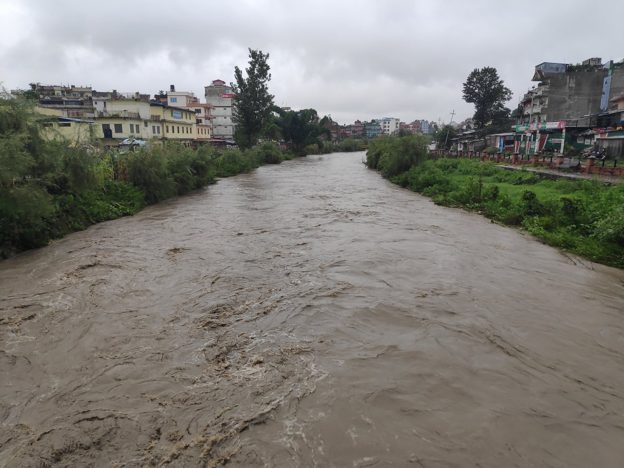 The Bagmati river in flood (file photo)
