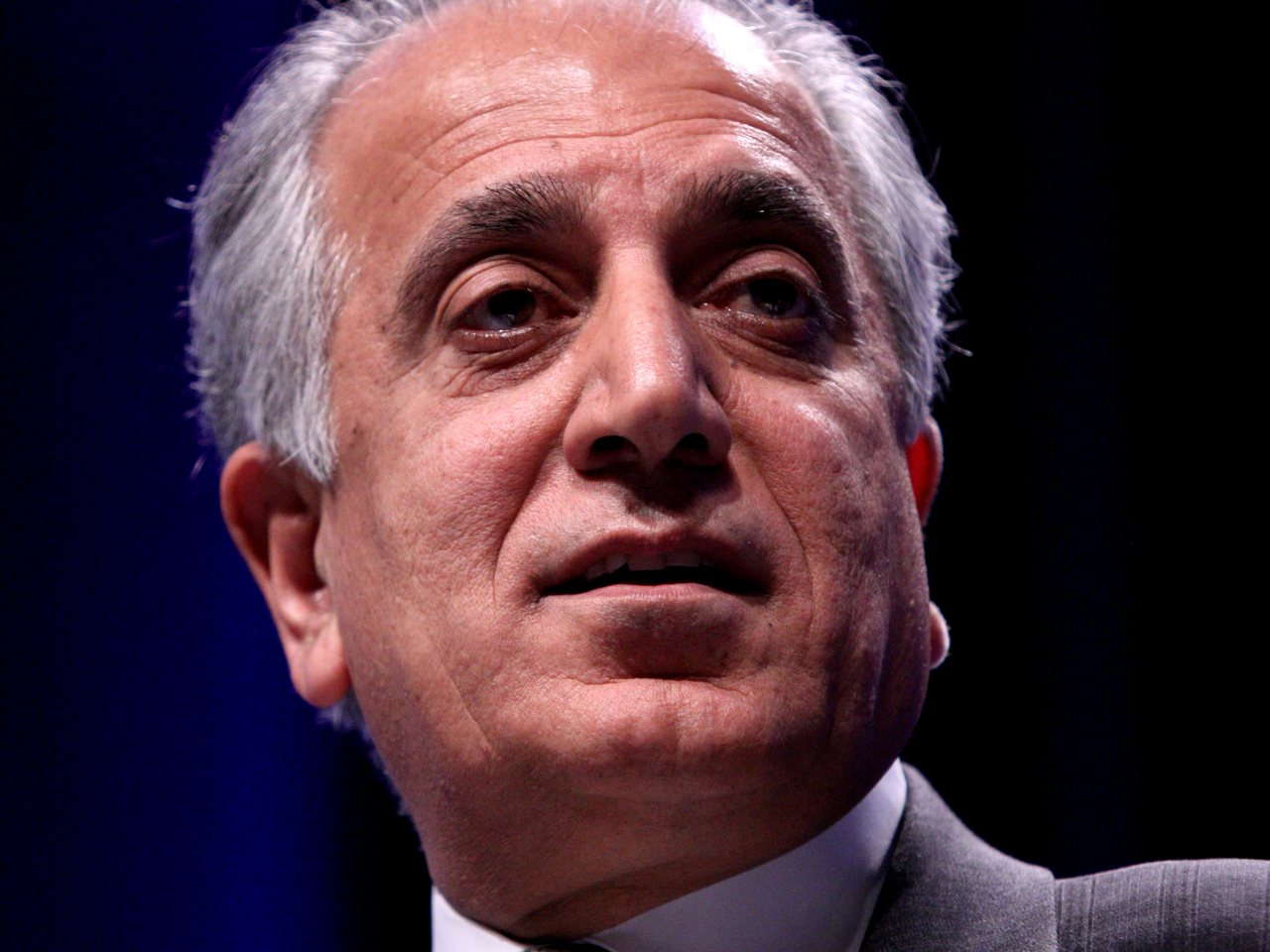 Former US envoy Zalmay Khalilzad (file photo)