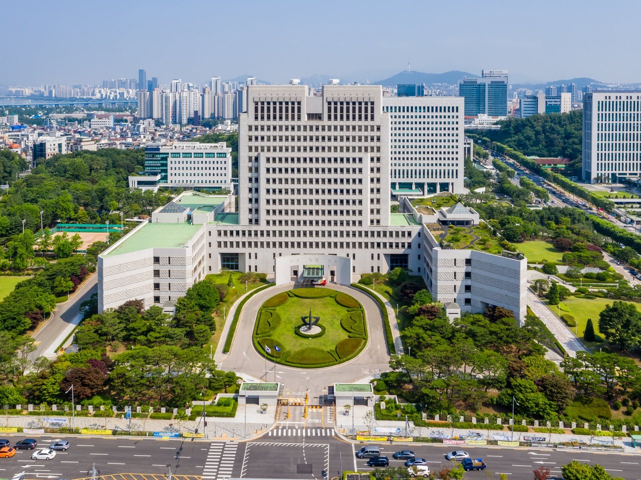 The Supreme Court of Korea building in Seocho, Seoul, part of the court complex that houses the Seoul High Court (file photo)