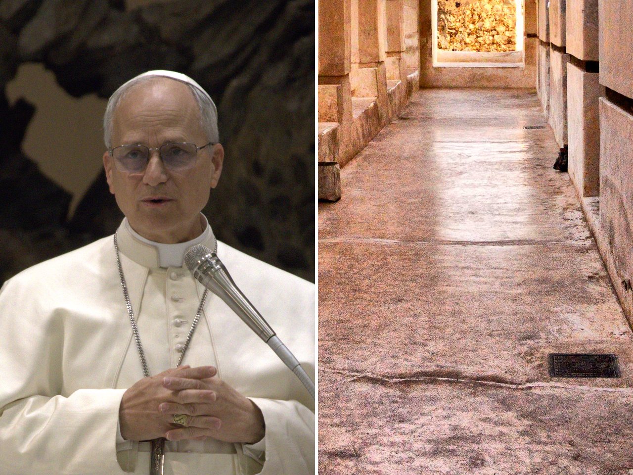 पोप लियो चौदहवें और यमन का ताइज़ शहर (फाइल फोटो) (फ़ाइल फ़ोटो)