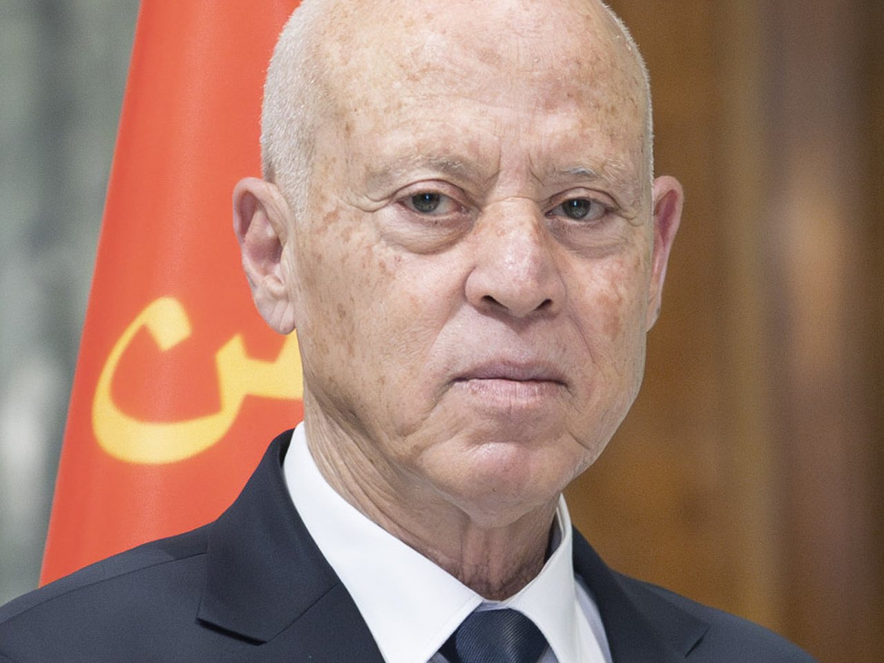 Tunisian President Kais Saied (file photo)