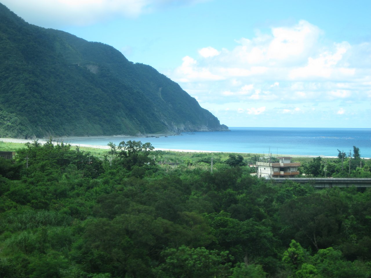 The coast of Yilan county in northeastern Taiwan (file photo)