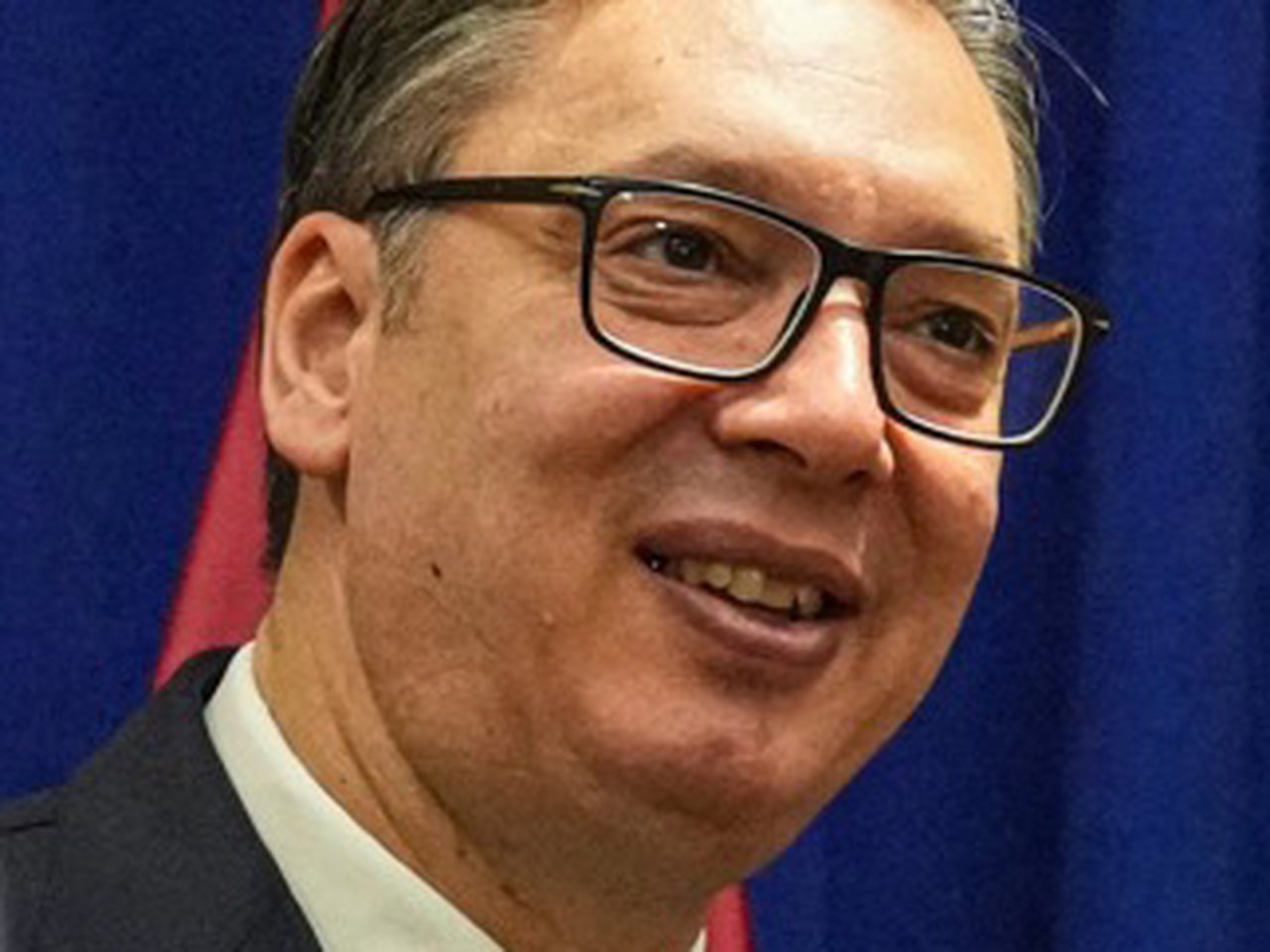 Aleksandar Vučić, leader of the Serbian Progressive Party (file photo)