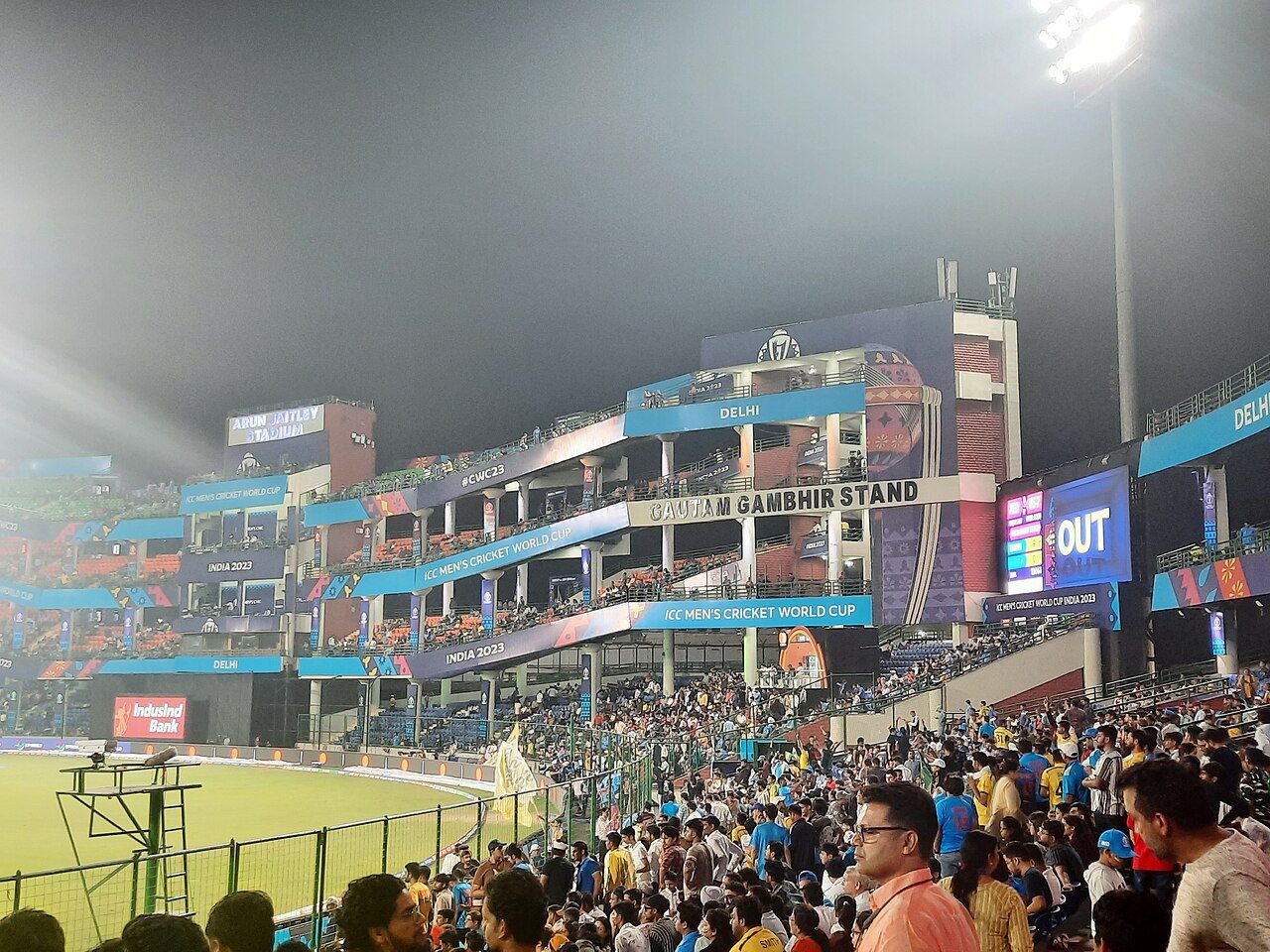 The Arun Jaitley Stadium in New Delhi