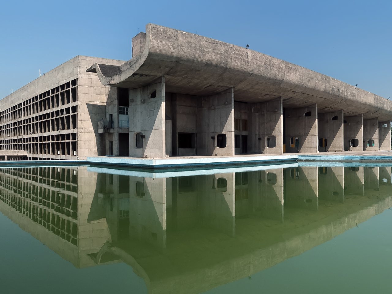 The Capitol Complex in Chandigarh