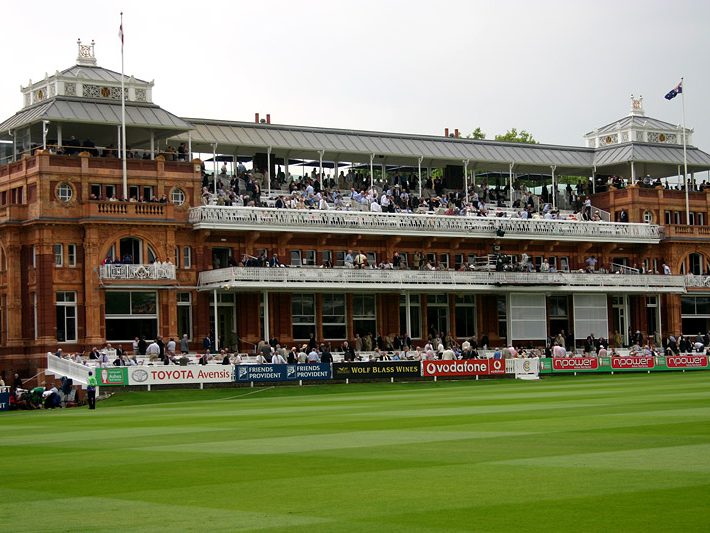 The pavilion at Lord's, London