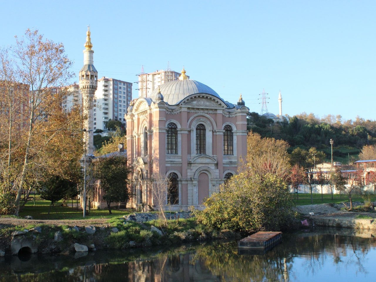A mosque in Istanbul's Kagithane district