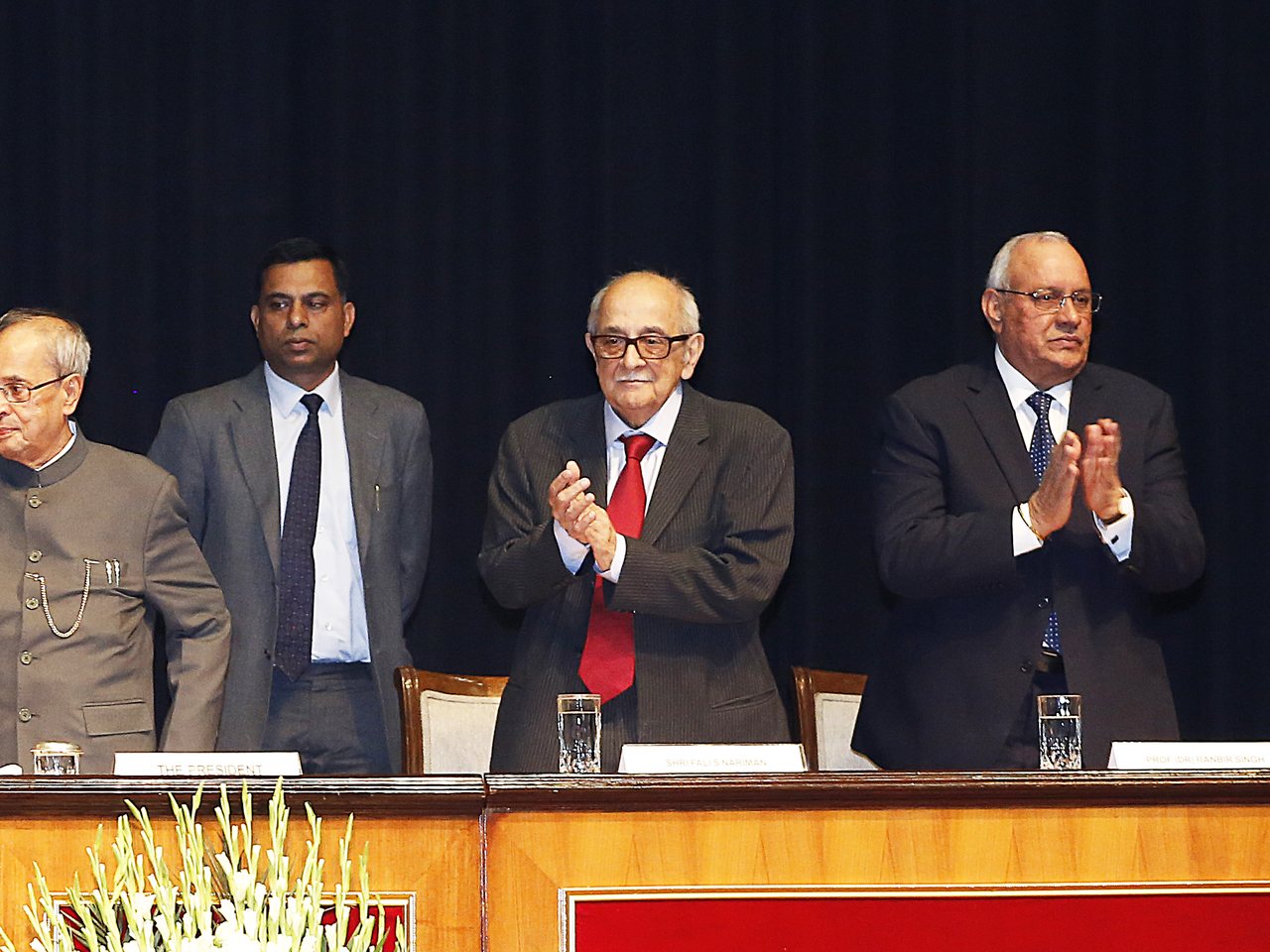 Judges and lawyers at an event in New Delhi (file photo)