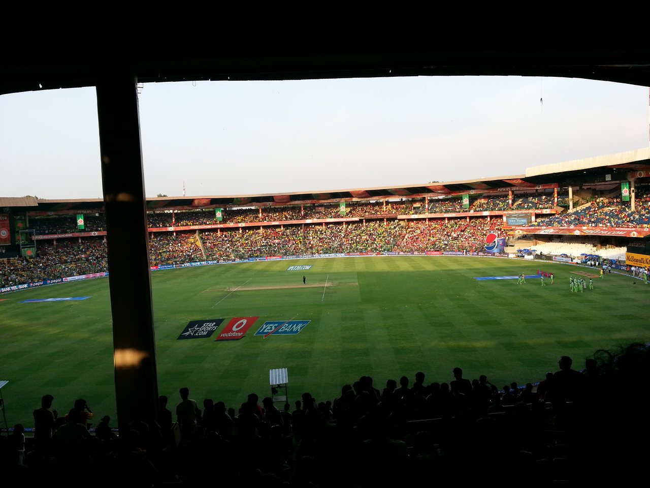 The M Chinnaswamy Stadium, Bengaluru