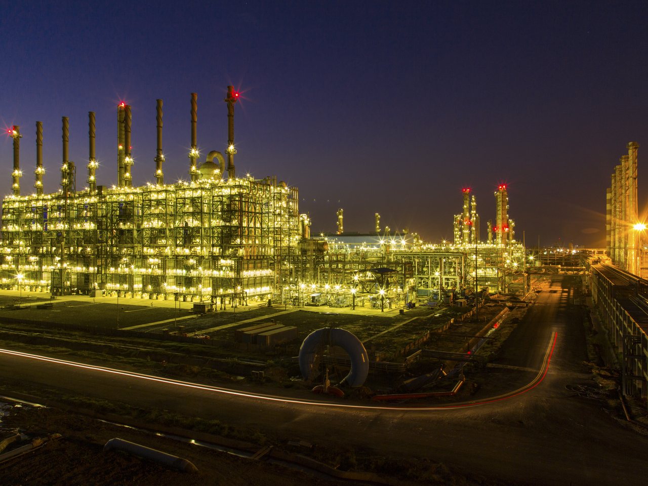 The OPaL petrochemical complex at Dahej, Gujarat