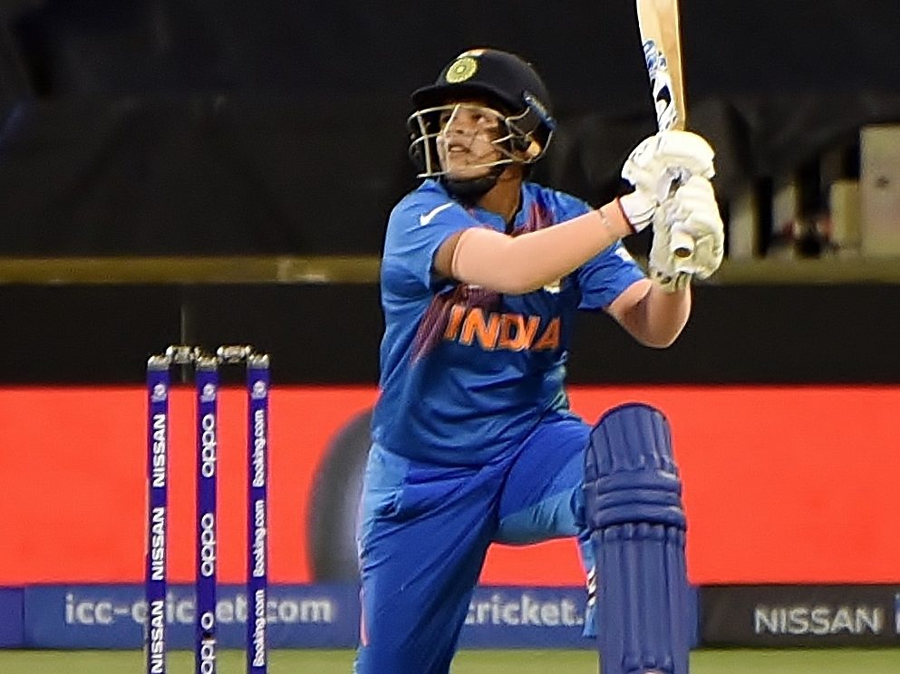 Shafali Verma batting for India (file photo)