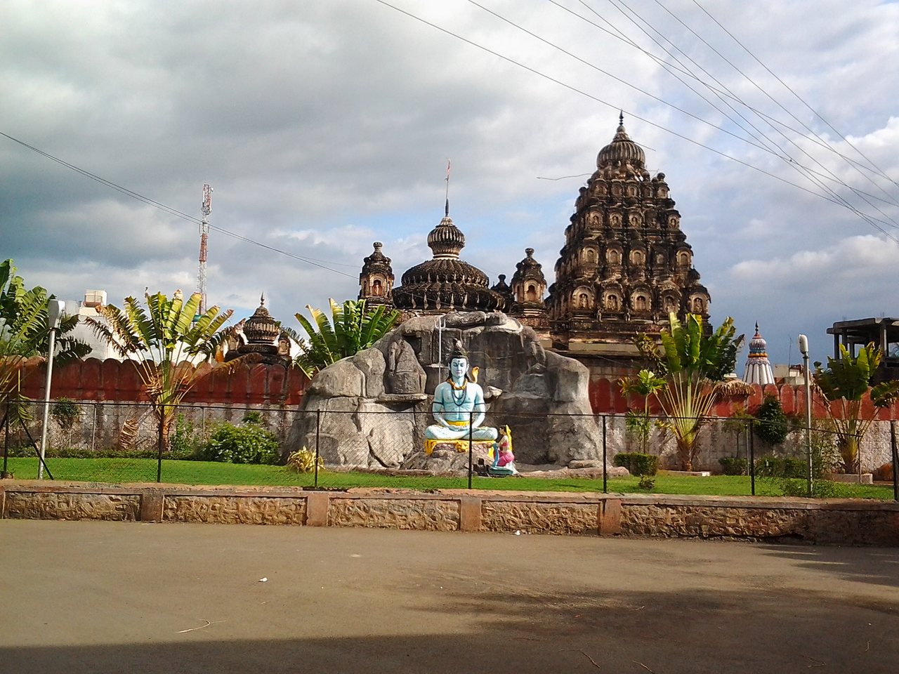 A temple in Baramati, Pune district