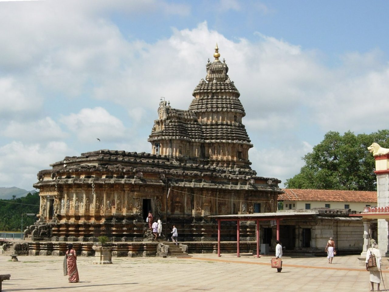 The Vidyashankara temple at Sringeri, Karnataka